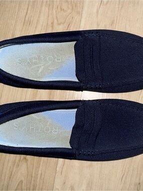 Rothy's Men's Black Knit Penny Loafers